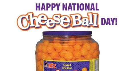 Finally Something To Celebrate Its National Cheeseball Day Breitbart