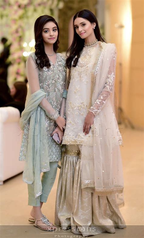 Brides and her sisters want to look unique among others so that they could easily recognize. Sisters of the bride on their sisters nikkah | Asian ...
