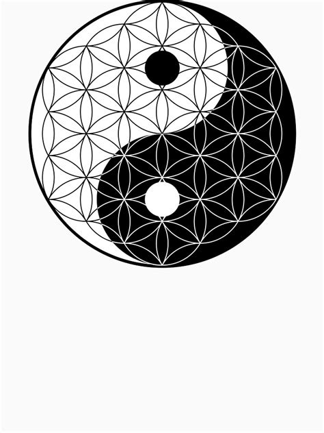 See more ideas about yin yang, yin, yang. "Yin Yang Flower of Life" Tank Top by -Mugen- | Redbubble