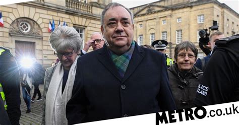 Alex Salmond Appears In Court Charged With Sexual Assaults Against 10 Women Metro News
