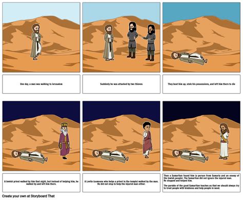 The Good Samaritan Storyboard By E94cc4c7
