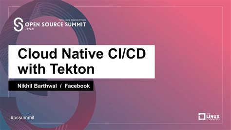 Cloud Native Cicd With Tekton Nikhil Barthwal Youtube
