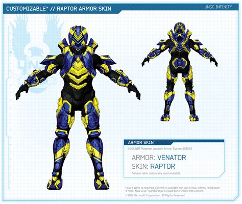 Armor Venator Halo 4 Alt Color In Desc Minecraft Skin