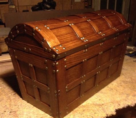 Woodworking plans for a chest. Treasure Chest - by ClassicChests @ LumberJocks.com ...