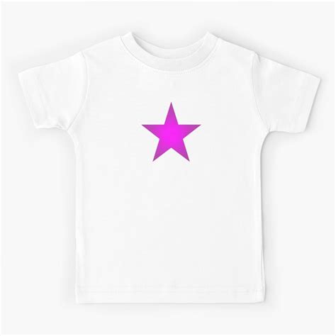 Purple Star Kids T Shirt By Kerchow Redbubble