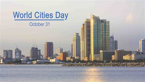 Today Is World Cities Day Cities Development Initiative For Asia