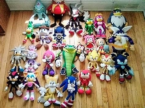 My Sonic Plush Collection So Far 👍 Sega