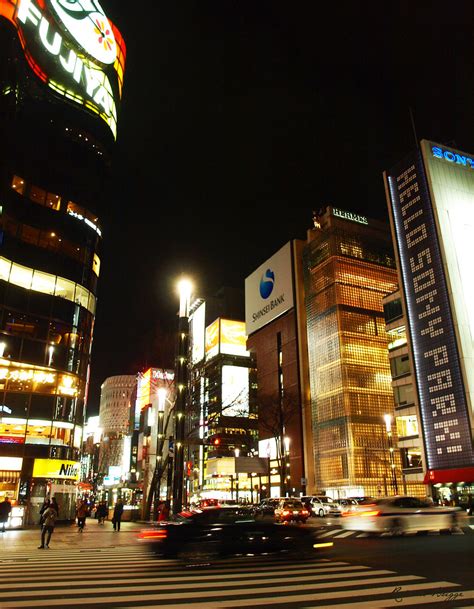Night In Ginza ⓒrebecca Bugge All Rights Reserved Do Not Flickr