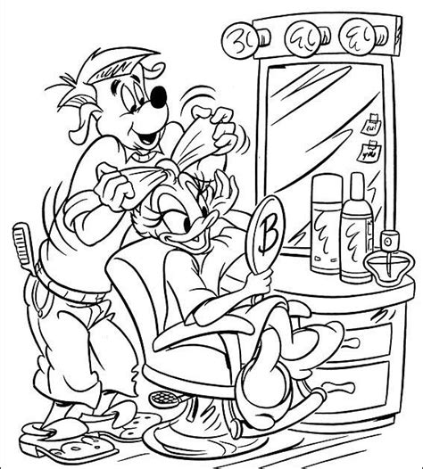 Donald Duck En Katrien Kleurplaten Kids N Fun Kleurplaat Katrien Duck