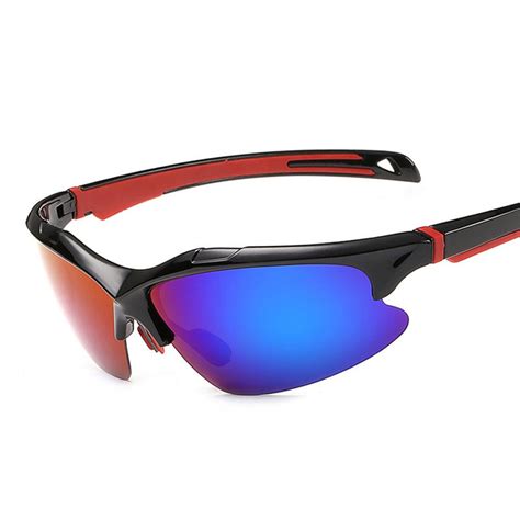 Sunshining Glasses Brand Sports Glasses Goggle For 6 Colours Outdoor Sport Sunglasses Square