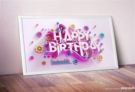 Happy birthday greeting 3d video card. 27+ Birthday Card Templates - Free Sample, Example, Format ...