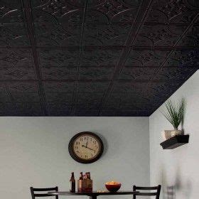 2x4 ceiling tiles,2x4 ceiling tiles black,2x4 ceiling tiles ideas,2x4 ceiling you might also like this photos or back to how to convert 2×4 ceiling tiles ceiling tiles 2×2. Genesis Ceiling Tile 2x2 Antique in Black | 2x2 ceiling ...