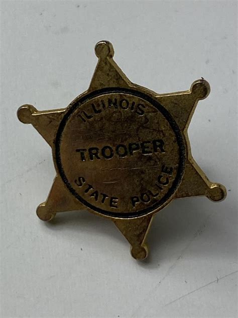 Chase Militaria Illinois State Police Badge