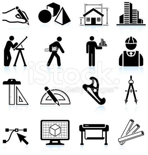Architecture Icon Vector At Collection Of