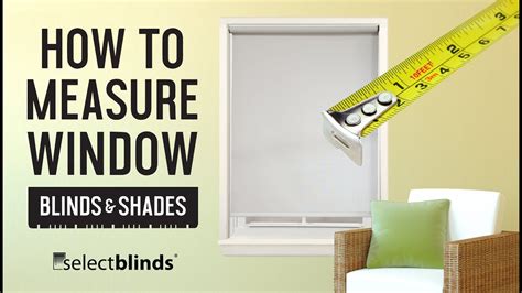 How To Measure Window Blinds And Shades Youtube