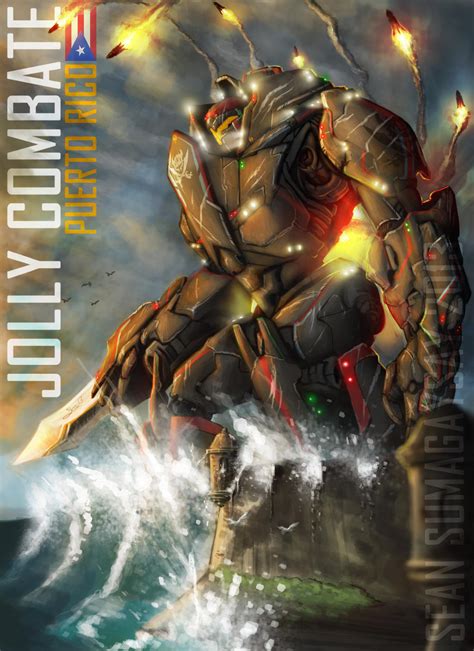 Original Pacific Rim Jaeger Jolly Combate By Seansumagaysay On