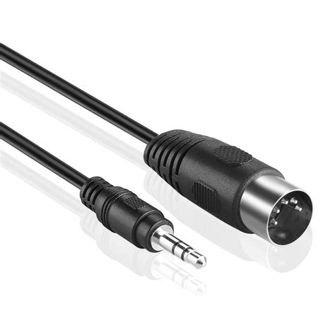 Trs Stereo Male Jack Cable Converter For Keyboard And Audio Equipment