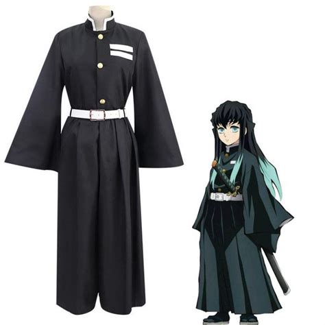 Tokitou Muichirou Kimono Suit Uniform Cosplay Costume Demon Slayer Stuff