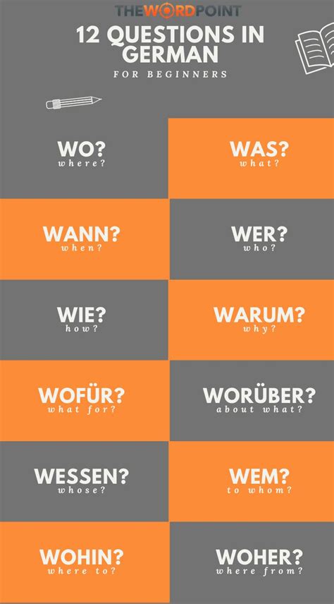 Questions In German For Beginners There Are A Lot More Ways Of Asking