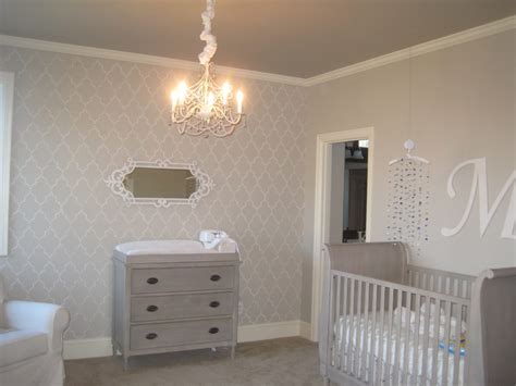 On the hunt for nursery wall decor that won't break the bank? Gray and Cream Baby Girl's Nursery - Project Nursery