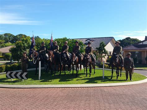 An historical event where 100 horses were trained to parade and ride in formation. EDENLEA ANZAC DAY_LIGHTHORSE | Edenlea