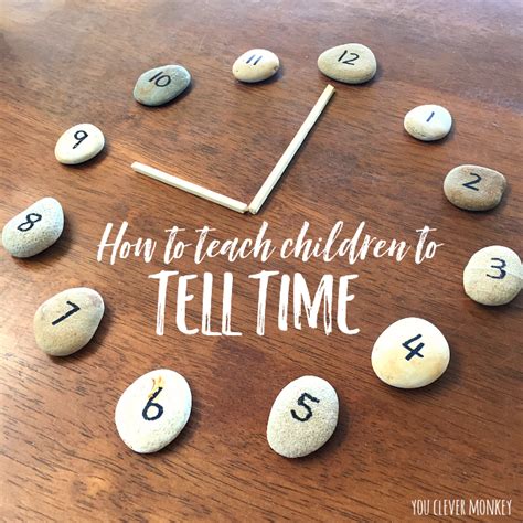 How To Teach Children To Tell Time Visual Timetable