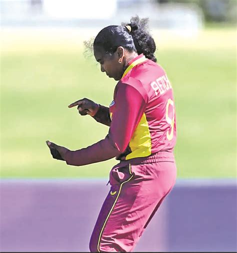 Afy Fletcher The Story Of A West Indies Cricketer And New Mother Guyana Times