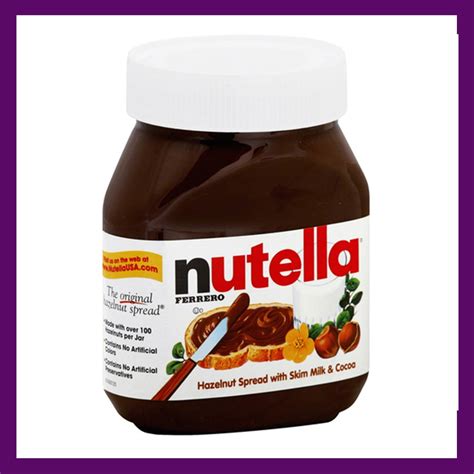 Nutella Ferrero Hazelnut Spread With Skim Milk Cocoa 750g Shopee
