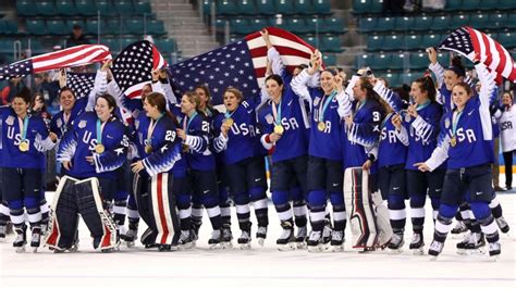 Us Womens Hockey Wins First Gold Since 1998 In Dramatic Win Over C