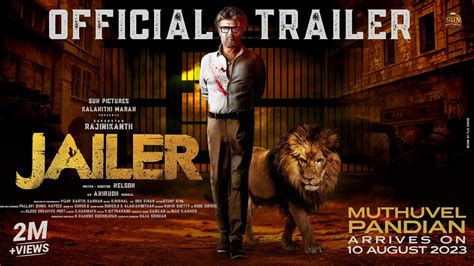 Jailer Official Trailer Superstar Rajinikanth Sun Pictures Nelson Anirudh Youtube