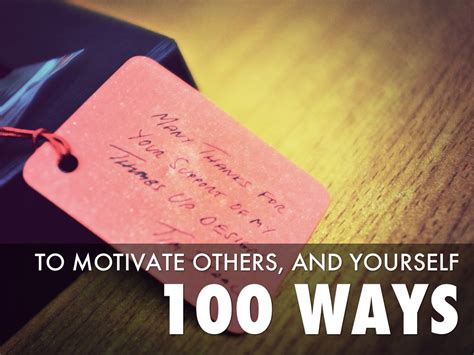 100 Ways To Motivate Others By Yu Mun Hooi