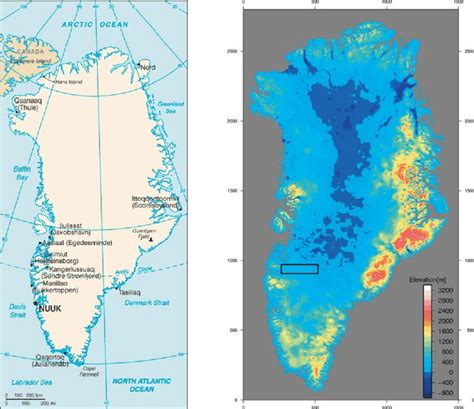 Geography Of Greenland Left After