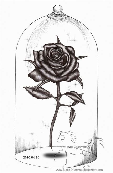 Bleeding Rose Drawing At Explore Collection Of