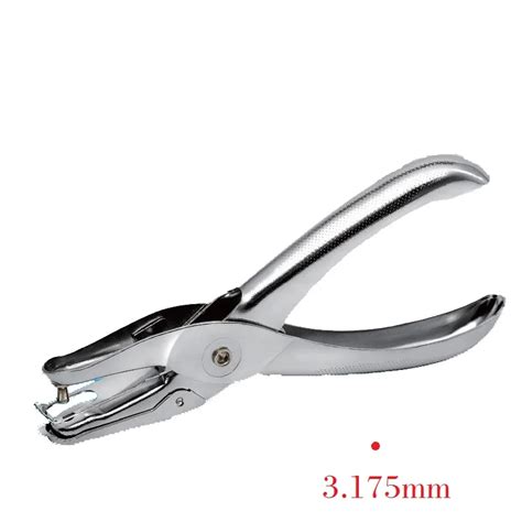 3175mm Single Hole Punch Plier Punching Handheld 1 Hole Paper Punch