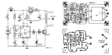 I connected the ground of the base of the transistor to a 555 timer that oscillate at 1 hz. Electric Fences Circuit Diagram | Electronic Circuits Diagram