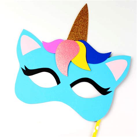 These Unicorn Masks Would Make Awesome Party Favours And A Great Party