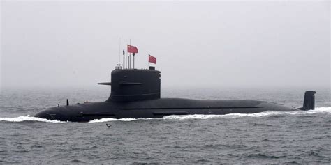 Rare Photo Appears To Show Chinese Submarine Using Secretive Underwater