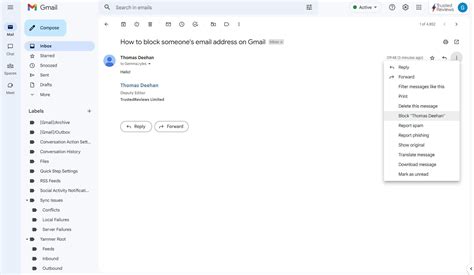 How To Block Someones Email Address On Gmail