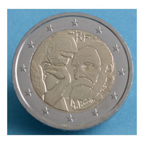 Moneda 2 Euro Comemorativa Franta 2017 Auguste Rodin Unc Europa