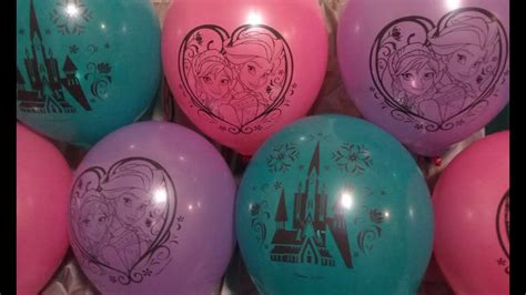 Disney Frozen Balloons Pop Youtube