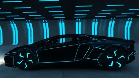 Tron Lamborghini Aventador Wallpapers Hd