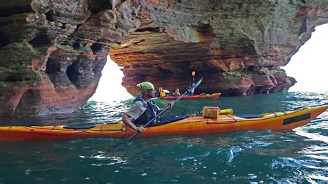 Kayaking The Apostle Islands Sea Caves In More Than Just