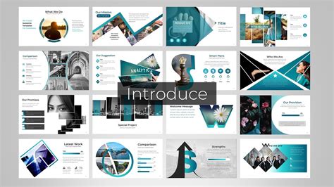 An Image Of A Powerpoint Presentation Template