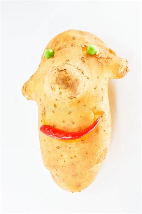 Potato Face Stock Photo Image Of Background Food Smile 41279402