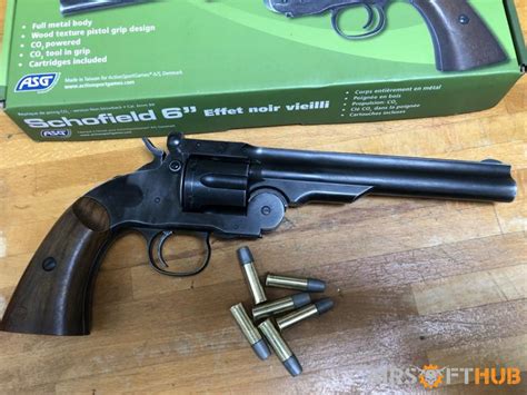 Asg Schofield 6 Revolver Airsoft Hub Buy And Sell Used Airsoft