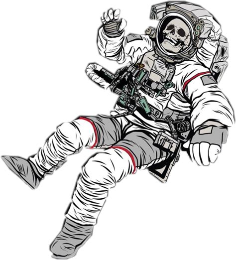 Astronaut Estetika Png Gambar Latar Belakang Transparan Png Play