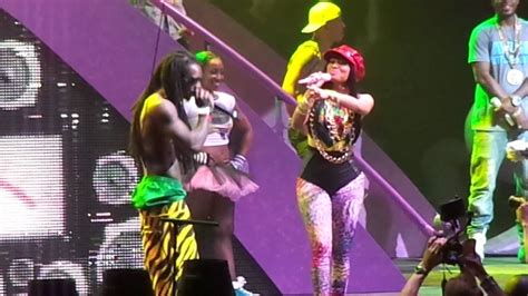 Nicki Minaj Feat Lil Weezy Pink Friday Tour Miami July 24 2012