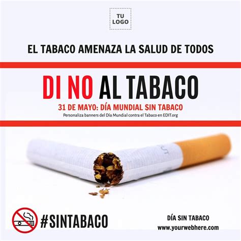 Pósters del Día Contra el Tabaquismo imprimibles