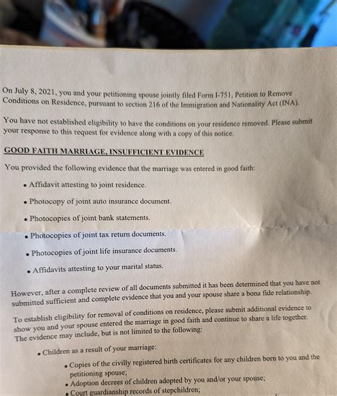 Received RFE today for I-751 filed July 2021 and...huh? : r/USCIS