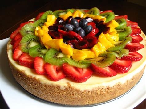 Fresh fruit, dried fruit, sugar, unsalted butter, matcha, instant coffee and 17 more. Fruit Topped Cheesecake